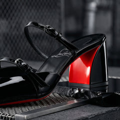 Black Sougoutin Court Shoes