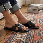 Gancini Sandal Black