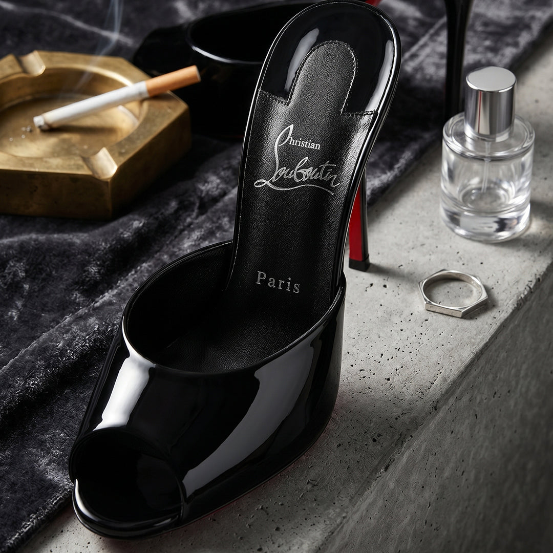 Black Sougoutin Heel