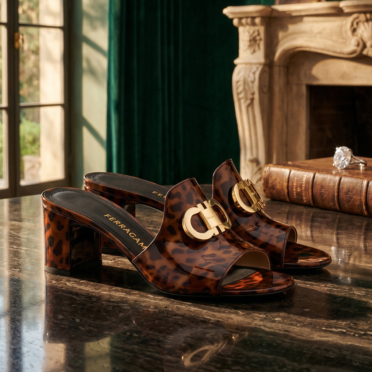 Ferragamo Leopard