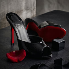 Black Sougoutin Heel