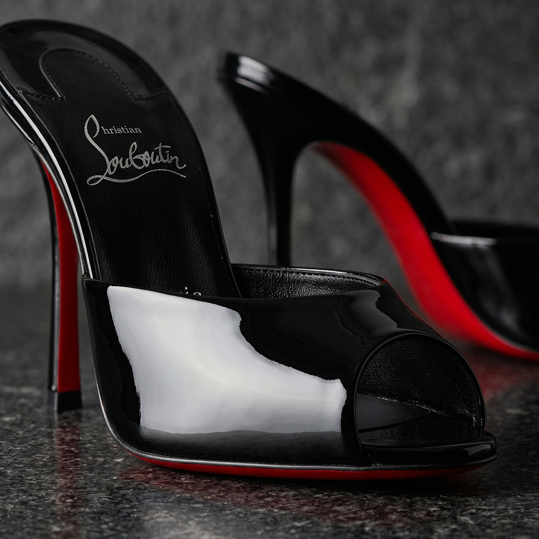 Black Sougoutin Heel
