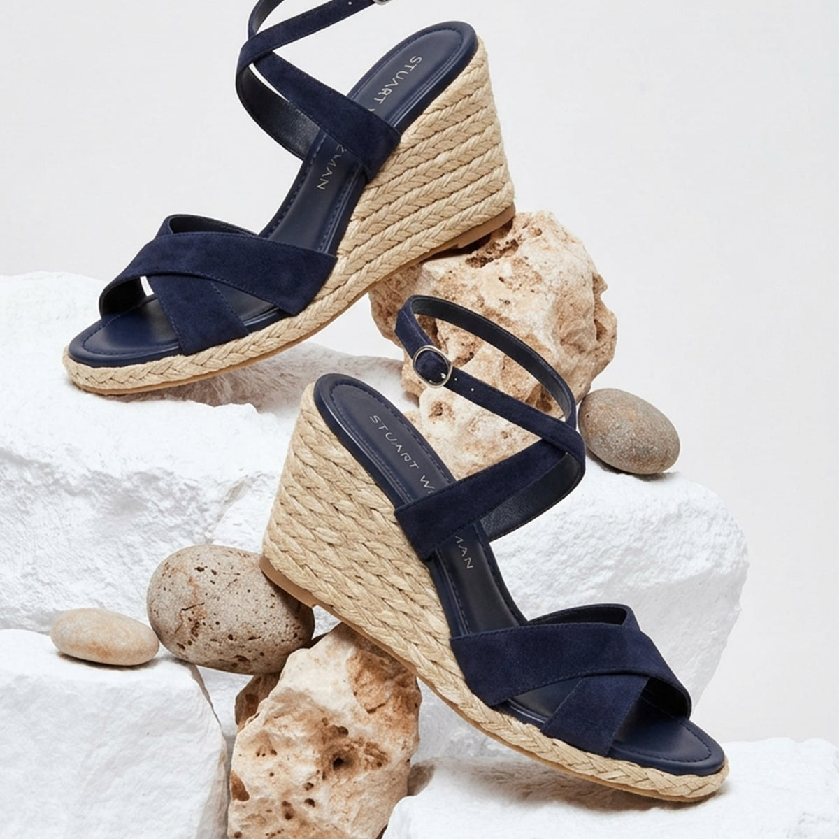 Wedge Navy Blue