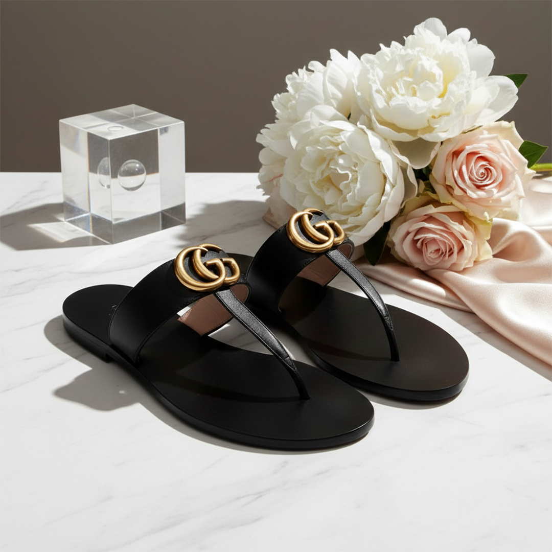 Gucci Black Sliper