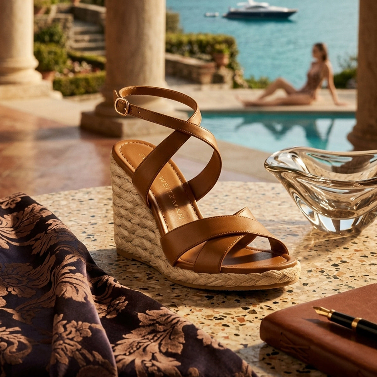 Brown Wedge