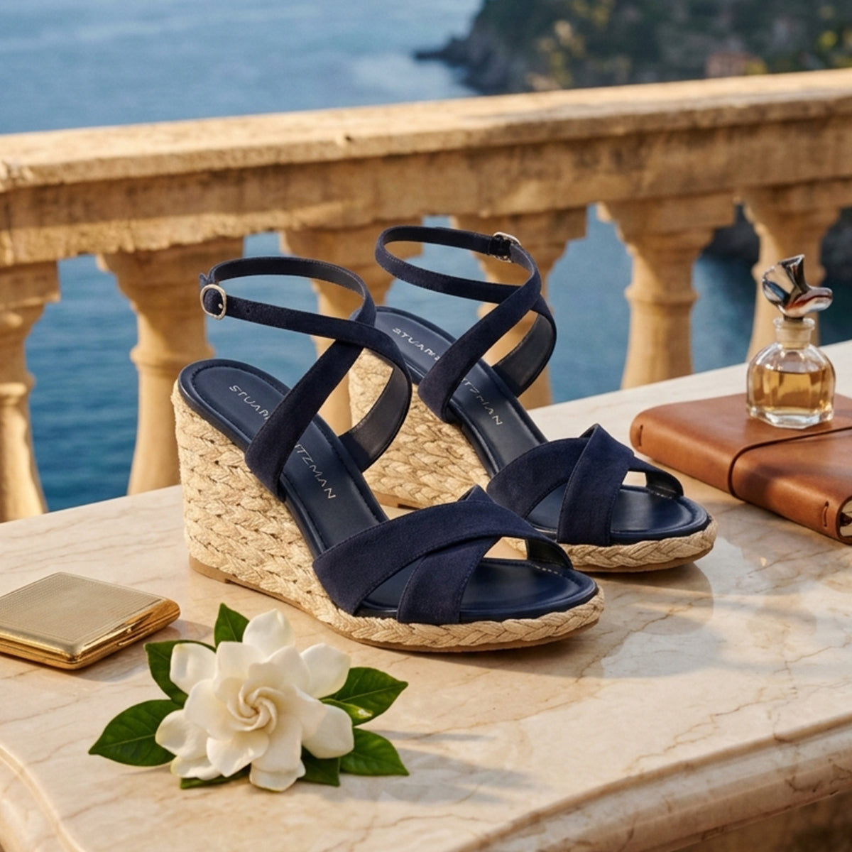 Wedge Navy Blue