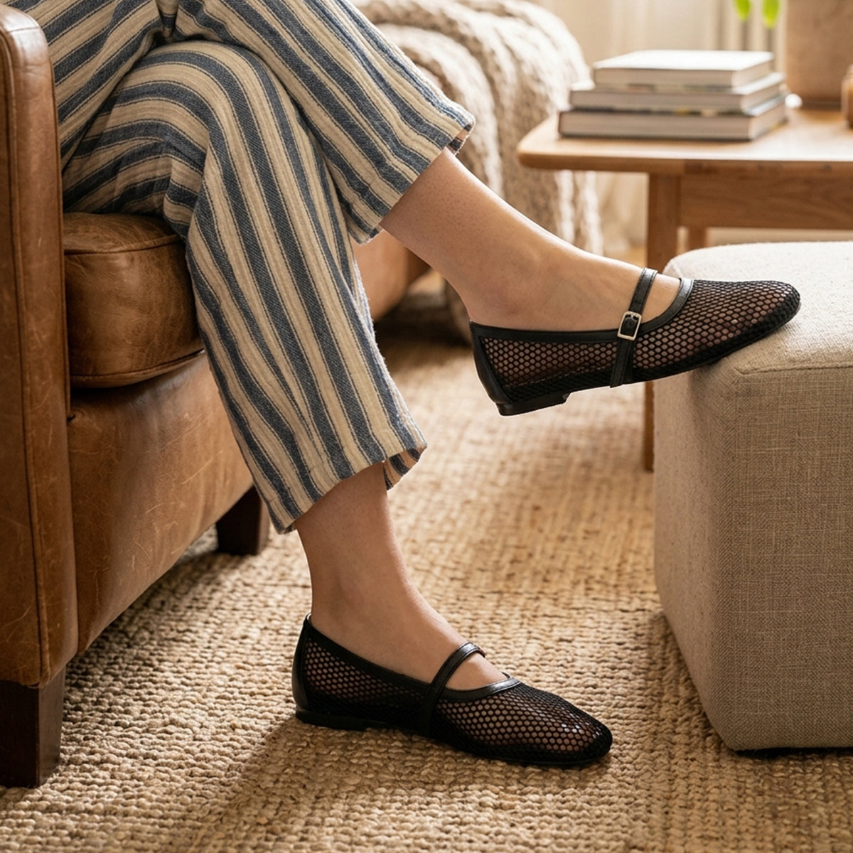 STRAP BALLET Flat