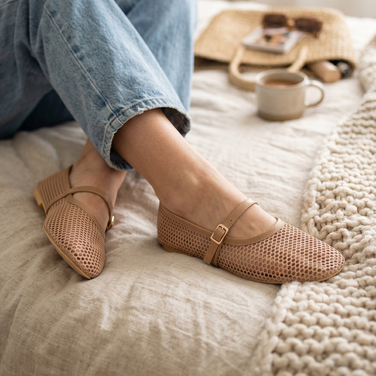 STRAP BALLET Flat