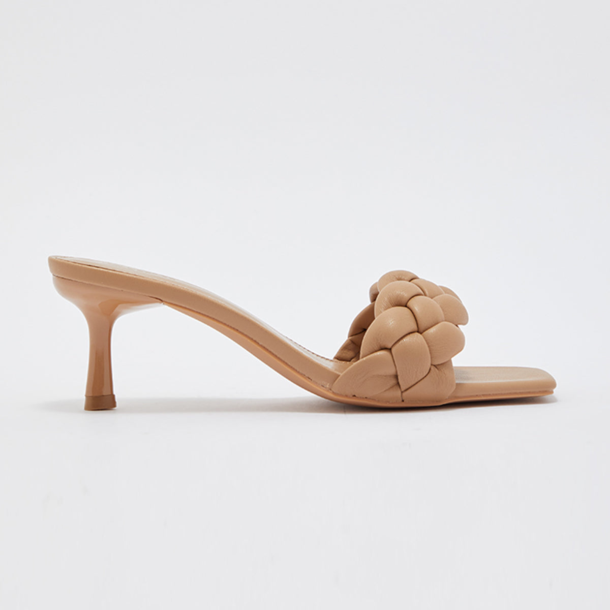 Woven Mule Leather
