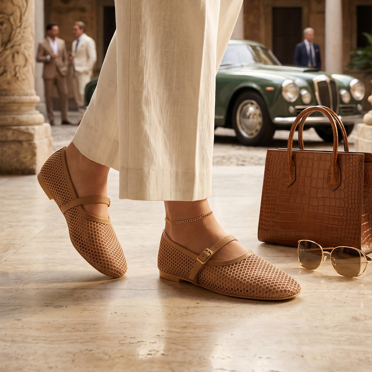STRAP BALLET Flat