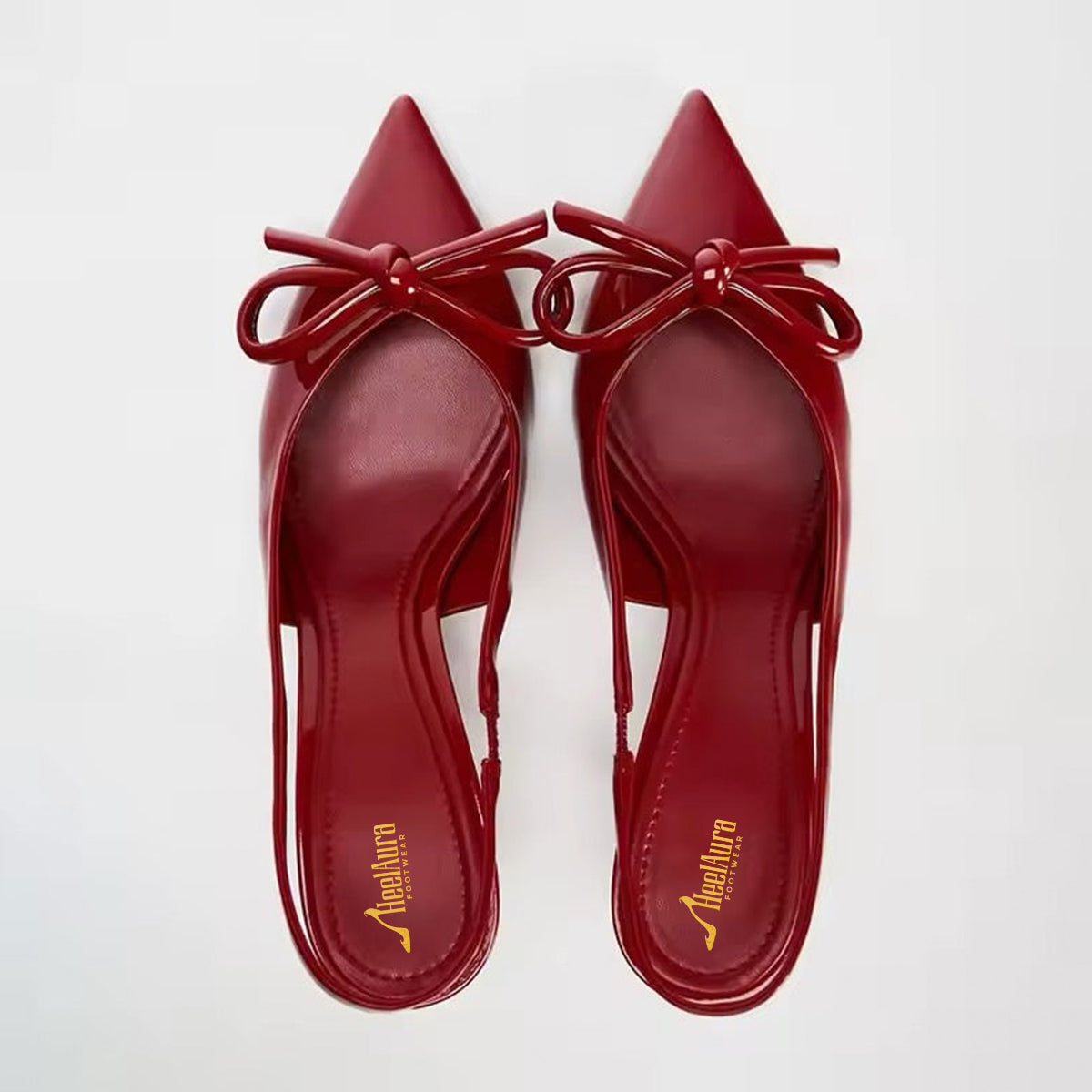 BURGUNDY PUMP BOW