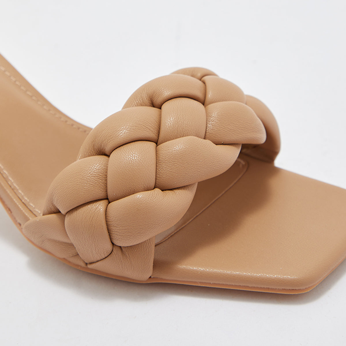 Woven Mule Leather